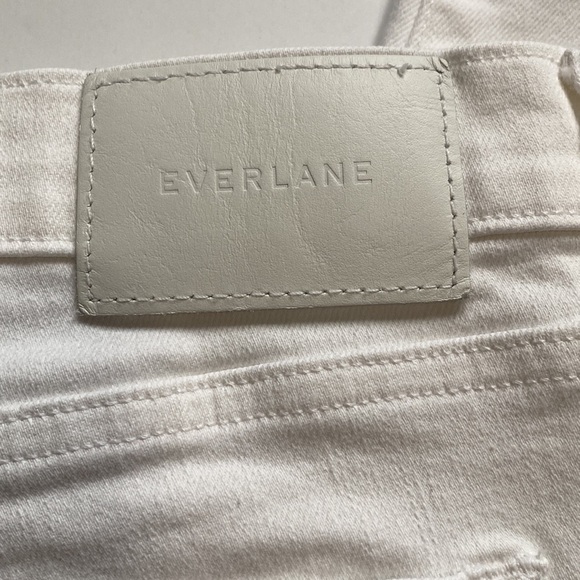Everlane The High Rise Skinny Jean White Ankle Stretch Sz 29 - Picture 12 of 13